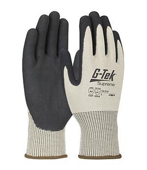 G-TEK SUPRENE NITRILE MICROSURFACE PALM - Cut Resistant Gloves